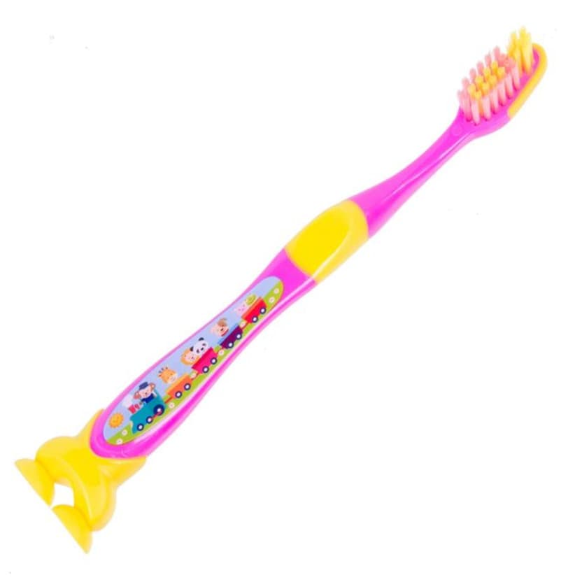 Periuta de dinti pentru copii, Elegant Kids, extra soft, roz — principală