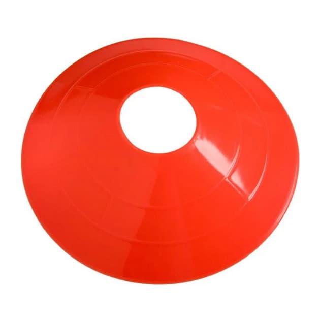 Discuri pentru antrenament, din plastic, 19 cm, portocalii, 4 bucati — varianta 2