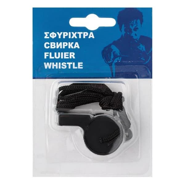 Fluier plastic pentru antrenament, negru — varianta 2