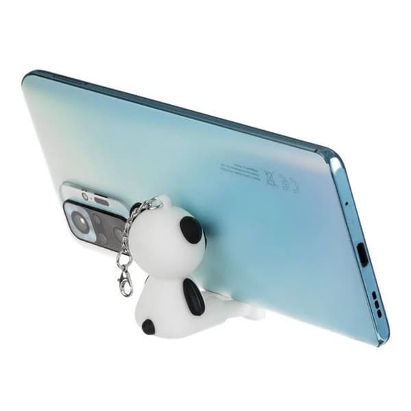Suport/stand de birou pentru telefon mobil Panda, prindere tip breloc, 3.5 x 3.5 x 5 cm — 2