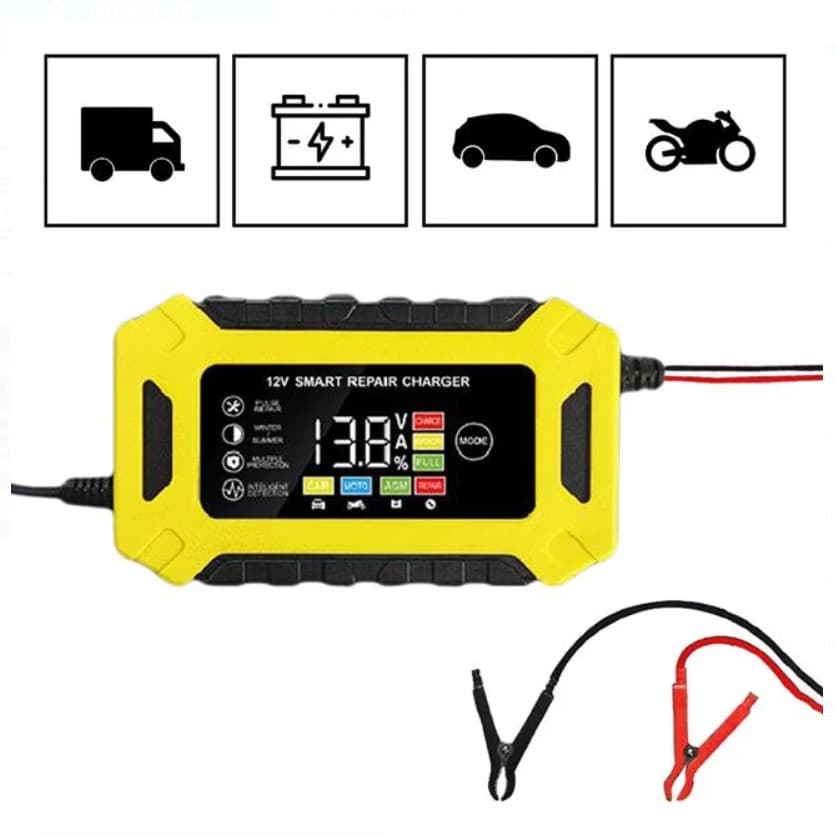 Incarcator baterie auto 12V — principală
