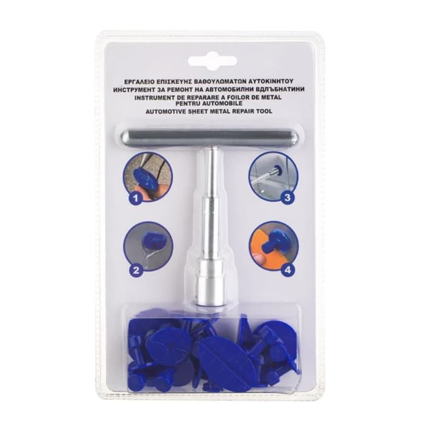 Kit pentru indreptat/reparat lovituri mici caroserie auto, 18 ventuze — varianta 3