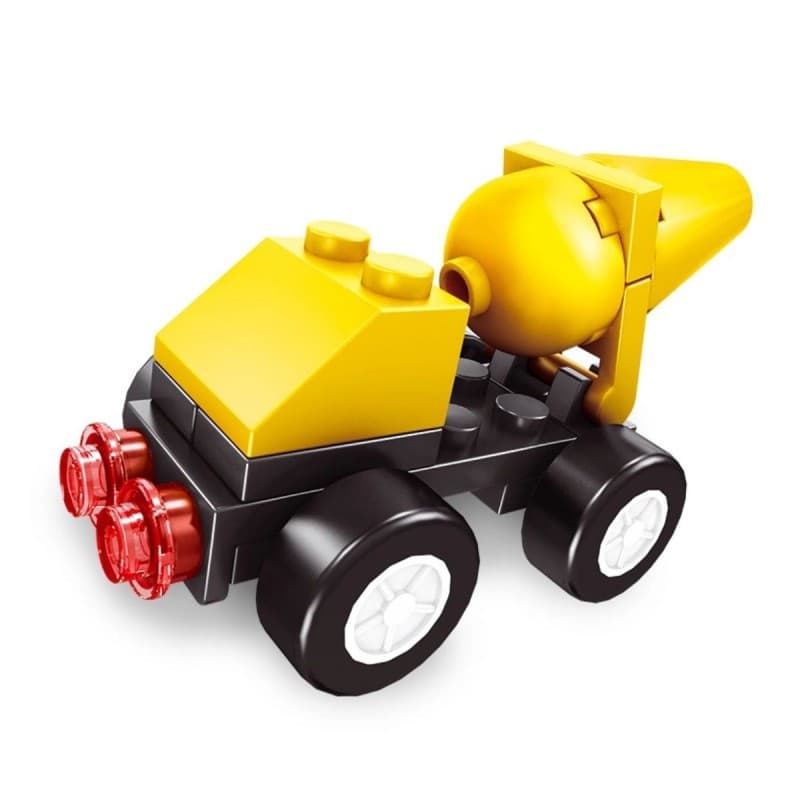 Set de constructie Alleblox, Vehicule constructii, 23 piese, +6 ani — varianta 2