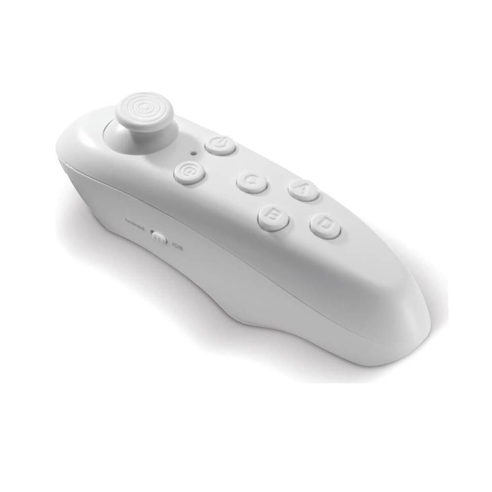 Joystick / Controller Bluetooth V3.0, pentru telefoane mobile cu sistem de operare Android si iOS, alb — principală