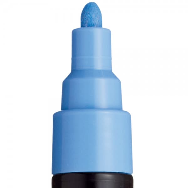 Marker UNI Posca PC-5M, varf rotund, 1.8-2.5mm sky blue — varianta 2