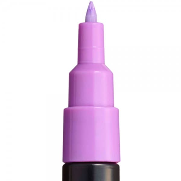 Marker UNI Posca PC-1M, varf rotund, 0.7mm mov lavanda — varianta 2