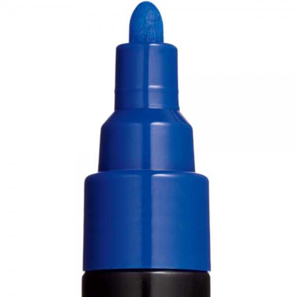 Marker UNI Posca PC-5M, varf rotund, 1.8-2.5mm albastru — varianta 2