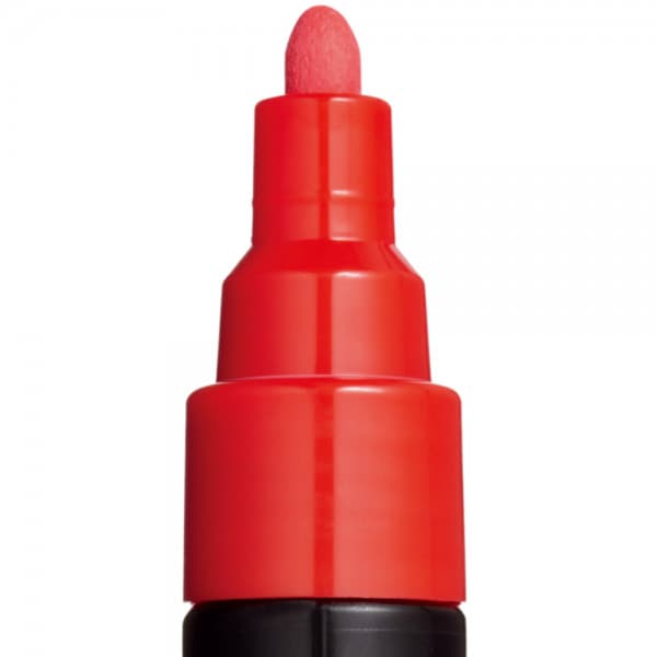 Marker UNI Posca PC-5M, varf rotund, 1.8-2.5mm rosu — varianta 2
