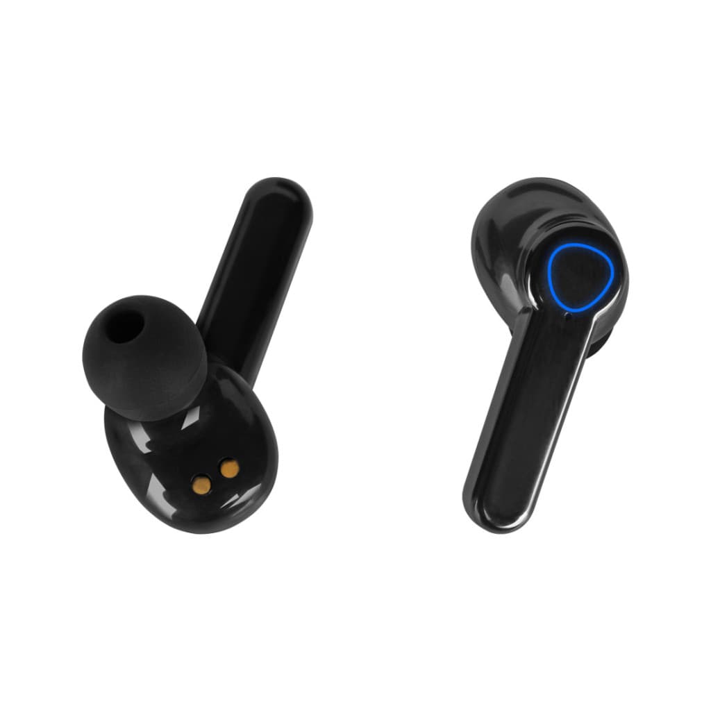 Casti TWS (true wireless) Kruger & Matz M19, Bluetooth 5.3, touch control, negre — 3