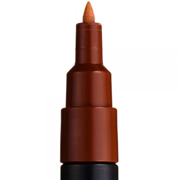 Marker UNI Posca PC-1M, varf rotund, 0.7mm maro — varianta 2