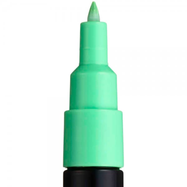 Marker UNI Posca PC-1M, varf rotund, 0.7mm verde deschis — varianta 2
