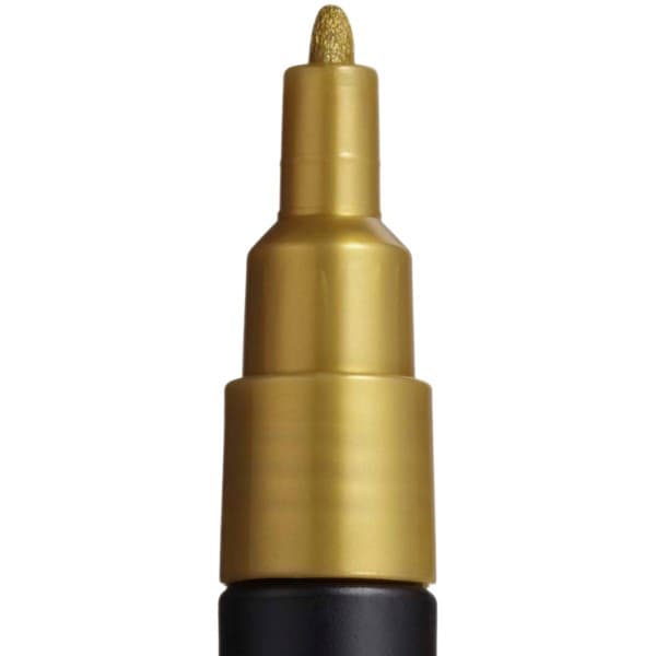 Marker UNI Posca auriu PC-3M, varf rotund, 0.9-1.3mm — varianta 2