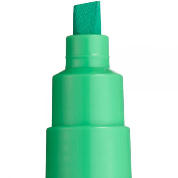 Marker UNI Posca PC-8K, varf tesit, 8.0mm ,verde fluorescent — varianta 2