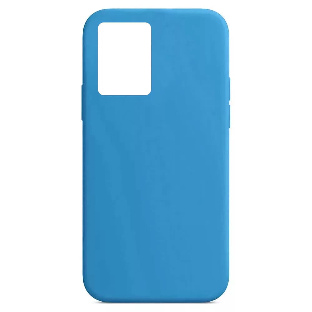 Husa Samsung Galaxy S20 Ultra Luxury Silicone, catifea in interior, albastru — principală
