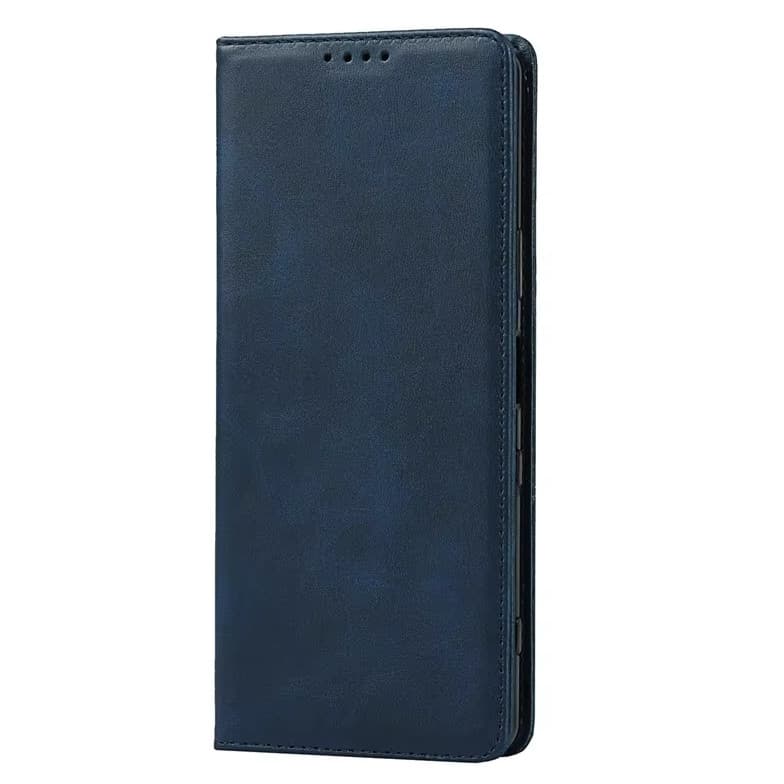Husa Samsung Galaxy A05s, Elegant Book Case, inchidere magnetica, albastra — principală