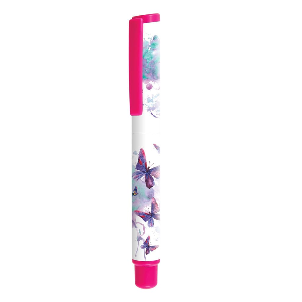 Stilou Cresco GoPen 202000-C, penita iridium, alimentare rezerve, corp plastic, model fluturasi — principală