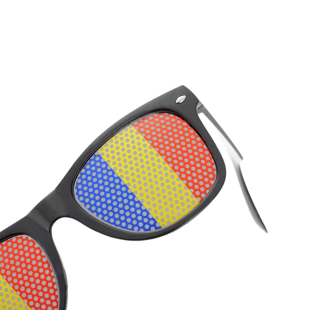 Ochelari de soare cu lentile tricolore ROMANIA — varianta 4