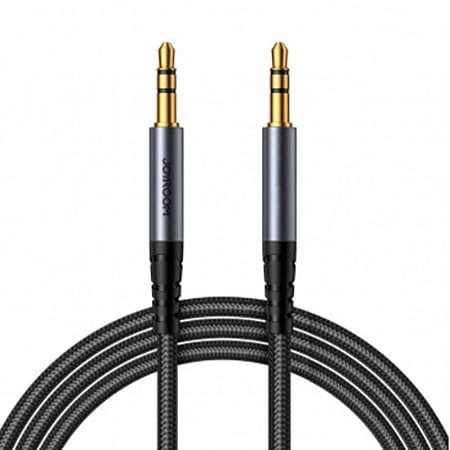 Cablu audio auxiliar / AUX / jack 3.5 mm Joyroom SY-A08, 1.2 metri, negru — principală