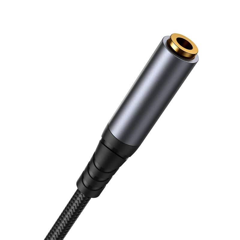 Extensie cablu audio auxiliar / AUX / jack 3.5 mm Joyroom SY-A09, 1.2 metri, negru — varianta 3