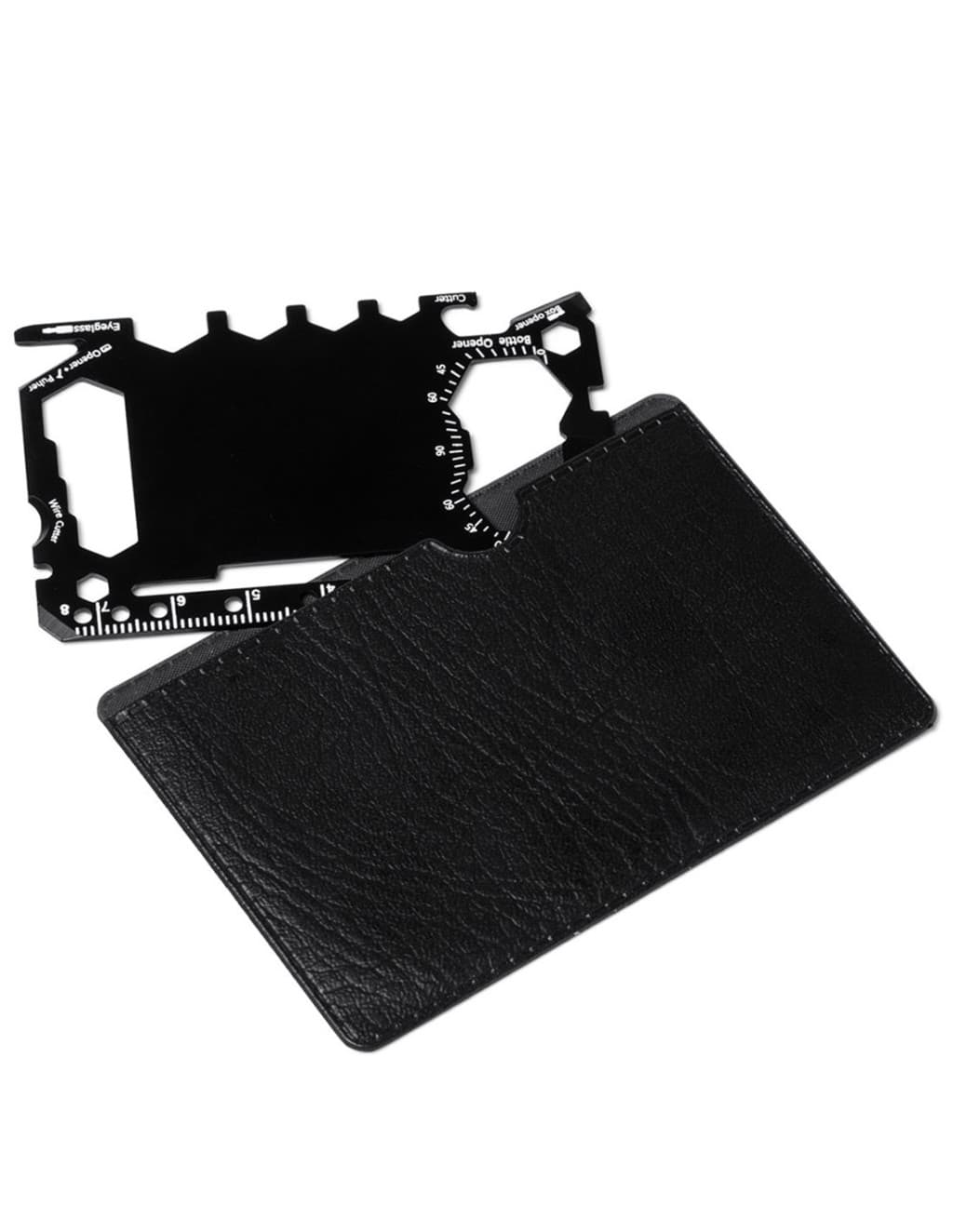 Card multifunctional de supravietuire 23 in 1, husa inclusa, negru — varianta 5
