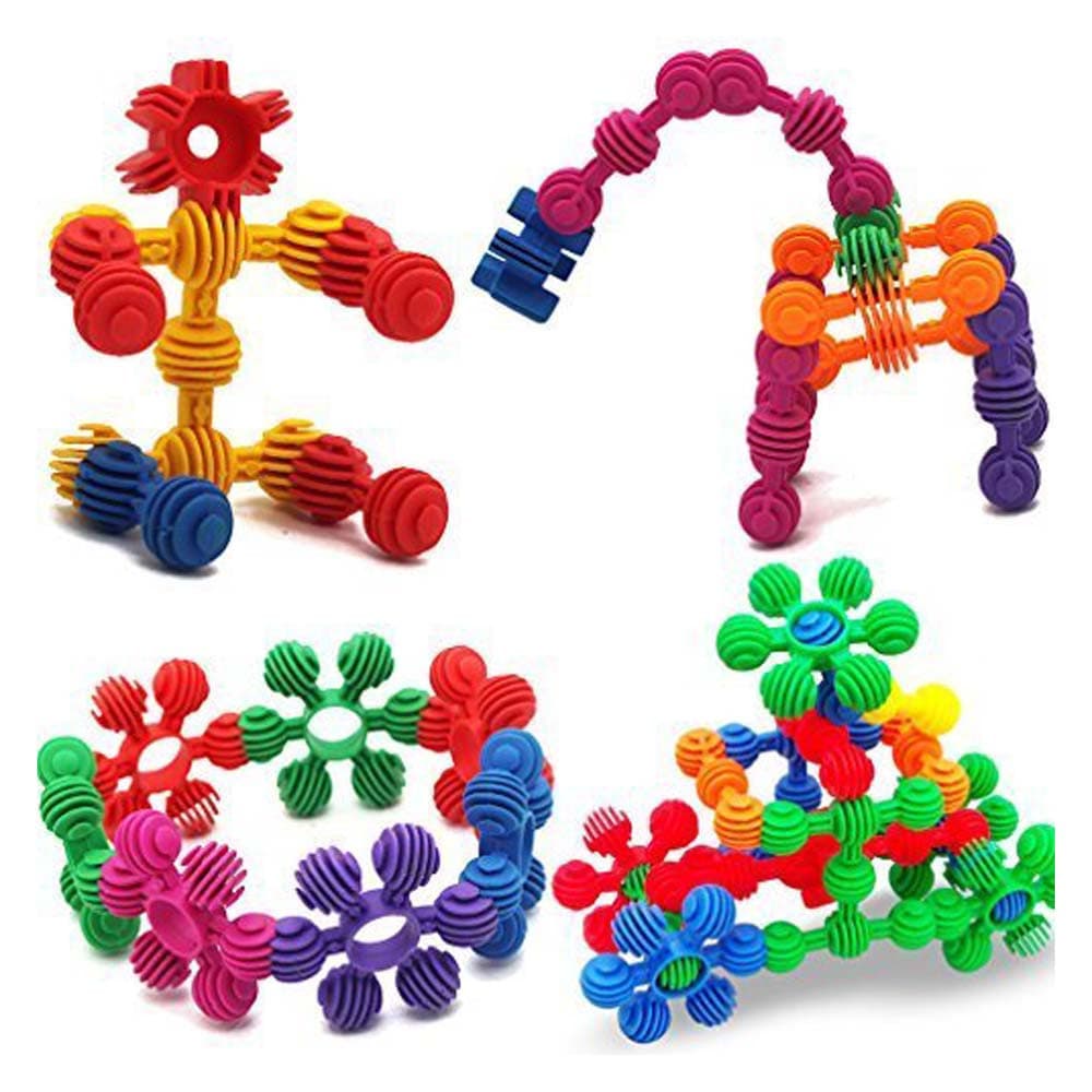 Set de constructie educational, 34 de piese, WW3005 — varianta 5