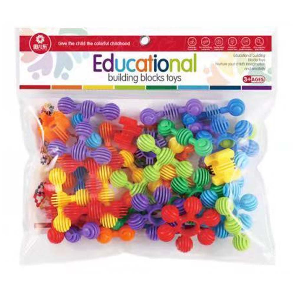 Set de constructie educational, 34 de piese, WW3005 — varianta 7