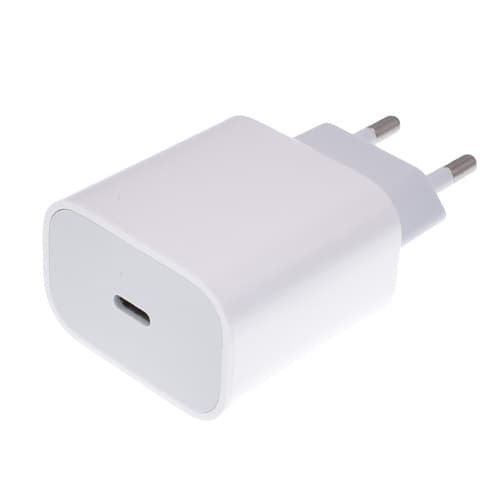 Incarcator telefon Type-C PD 5V/3A - 9V 2.2A, 25W, alb — principală