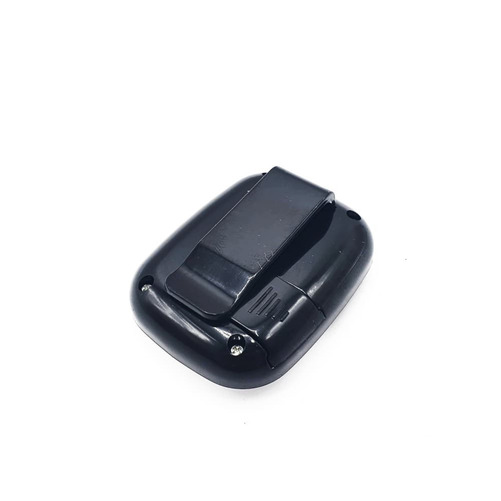 Pedometru compact 5 x 4 cm, alb/negru 2