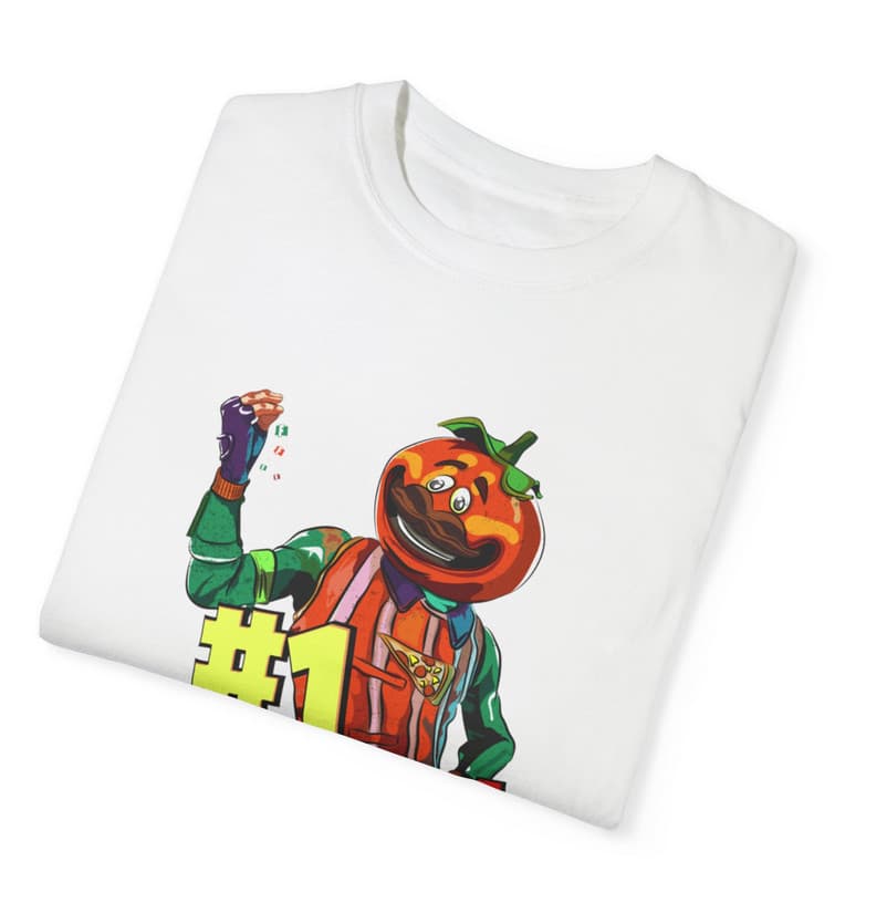 Tricou personalizat alb, copii/adulti, design Victory Royale 1, modal, diverse marimi 3
