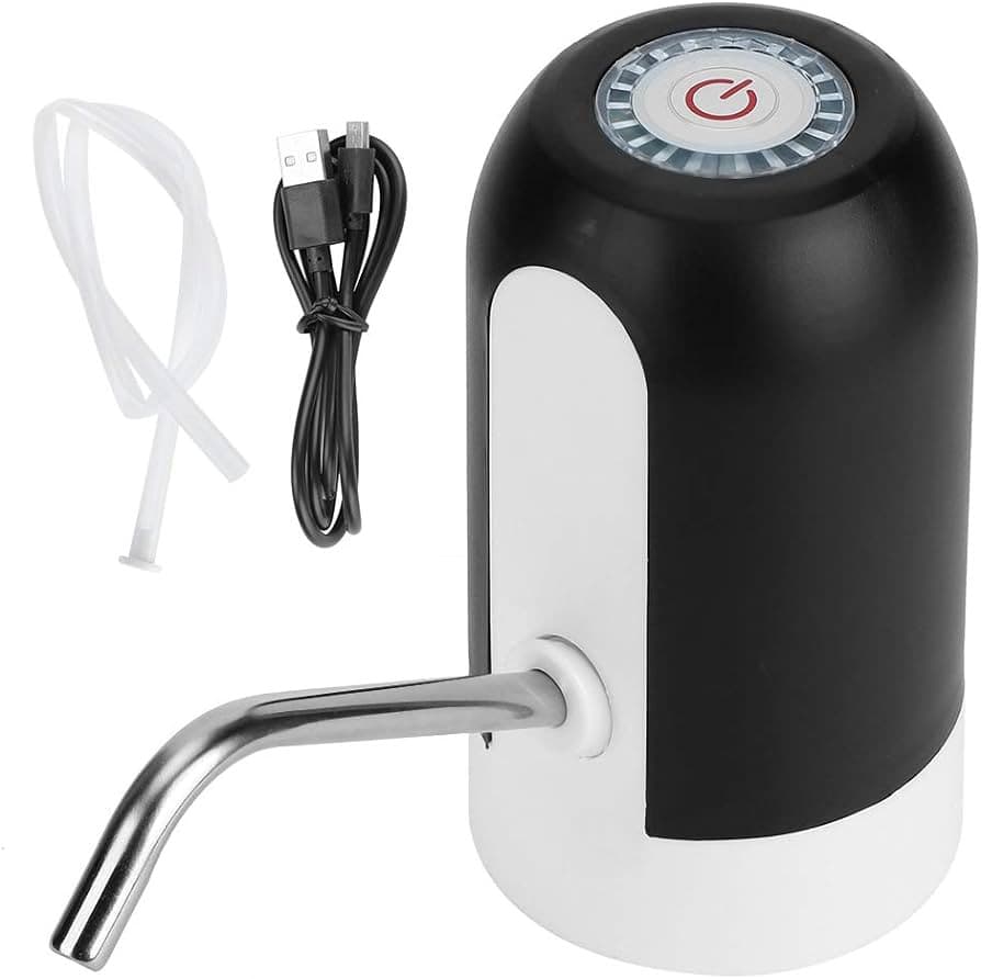 Dispenser / pompa electrica apa Andowl Q-C16, universala, incarcare USB, negru 2