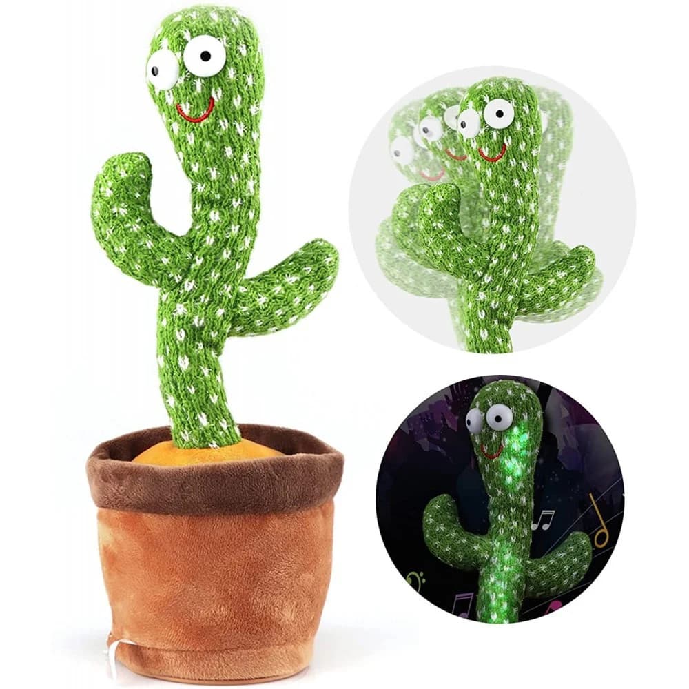 Jucarie de plus Cactus dansator - Danseaza, Canta, Imita 2