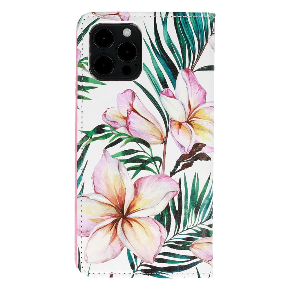 Husa Flower Book pentru Apple iPhone 11 Pro, inchidere magnetica, model 1 3
