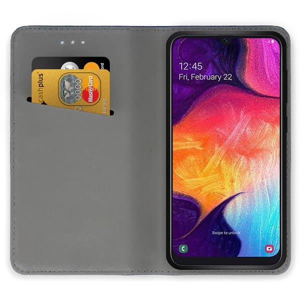 Husa Samsung Galaxy S23 Plus, Smart Magnet Case, inchidere magnetica, neagra 2
