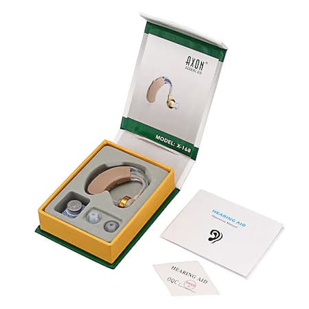 Aparat auditiv Axon X-163, retroauricular, 2 olive 3