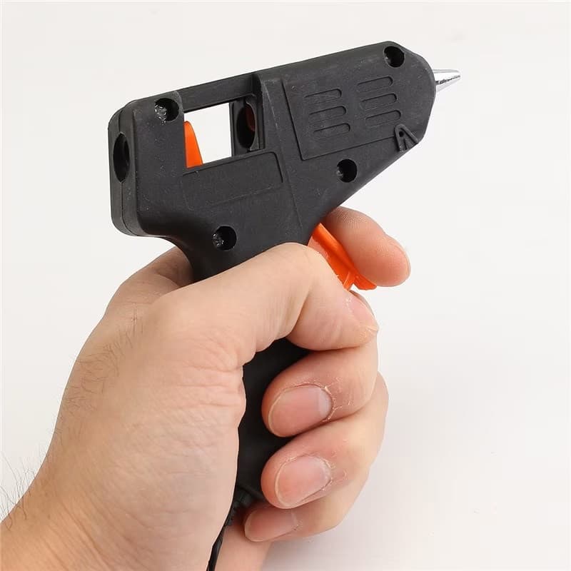 Mini pistol de lipit pentru bara de silicon 7 mm, putere 20W, negru 2