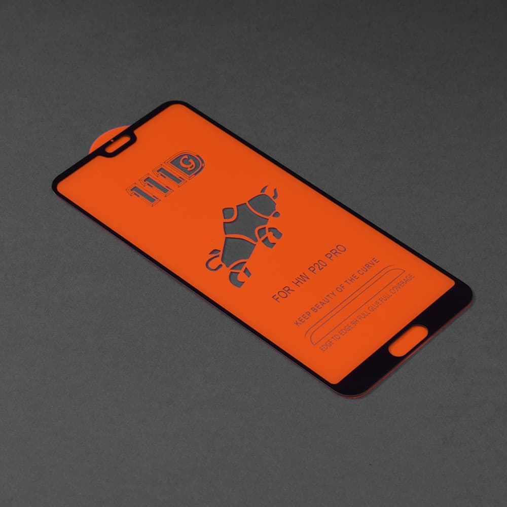 Folie de sticla Full Glue 111D pentru Huawei P20 Pro, margini negre 2