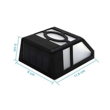 Lampa solara cu senzor geometric, IP65, lumina alb rece 3