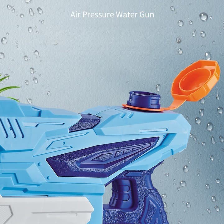 Jucarie pistol cu apa, plastic, 3 duze, rezervor 300 ml, 6 ani+, roz 4