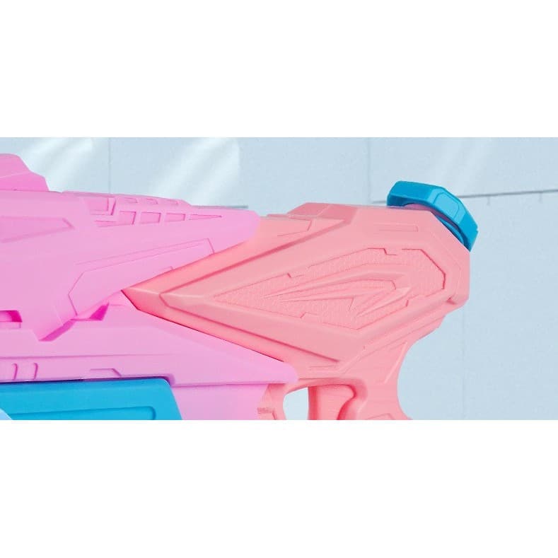Jucarie pistol cu apa, plastic, 3 duze, rezervor 770 ml, 6 ani+, roz 4