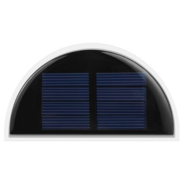 Set 2x Lampa solara de perete 6LED, carcasa alba, lumina alb rece 2