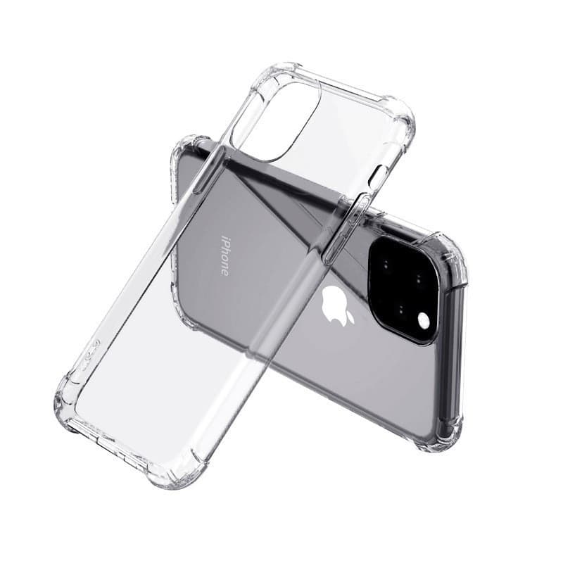 Husa Apple iPhone 15 Pro, TPU transparent, intarituri in colturi, grosime 1,5 mm 2