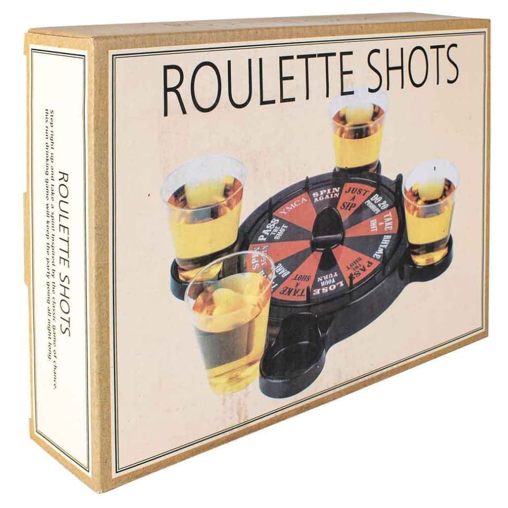 Joc de Baut Ruleta cu Pahare de Shot , 15 x 16.5 cm, Rosu/Negru 3