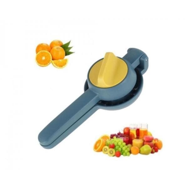 Storcator manual citrice, actiune dubla, usor de utilizat, material ABS rezistent, 8 x 10 x 22 cm, albastru 4