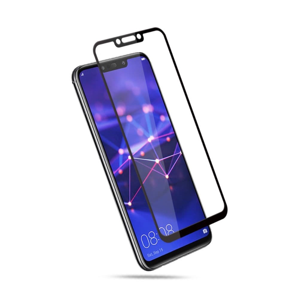 Folie sticla Huawei Mate 20 Lite, Full Glue 111D, margini negre 2