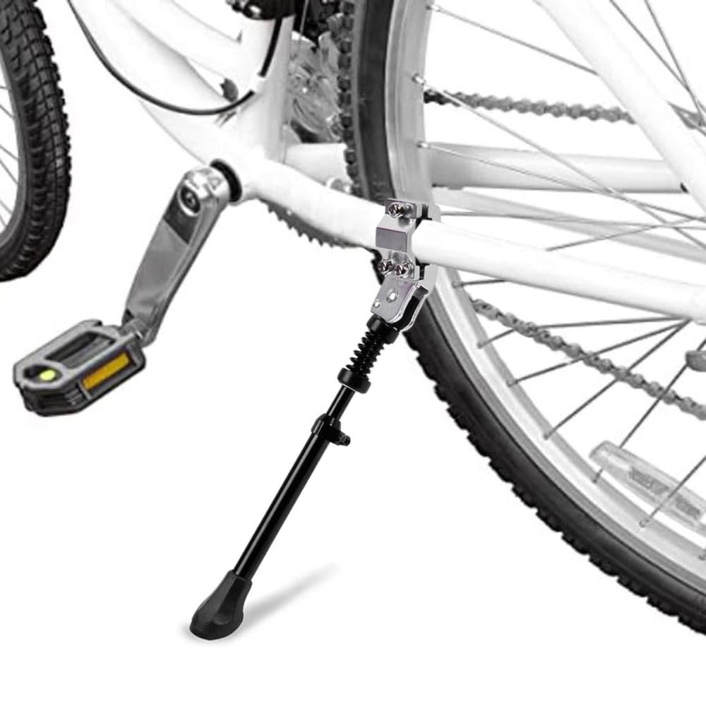 Cric reglabil pentru biciclete cu roata de la 24” - 28”, negru 2