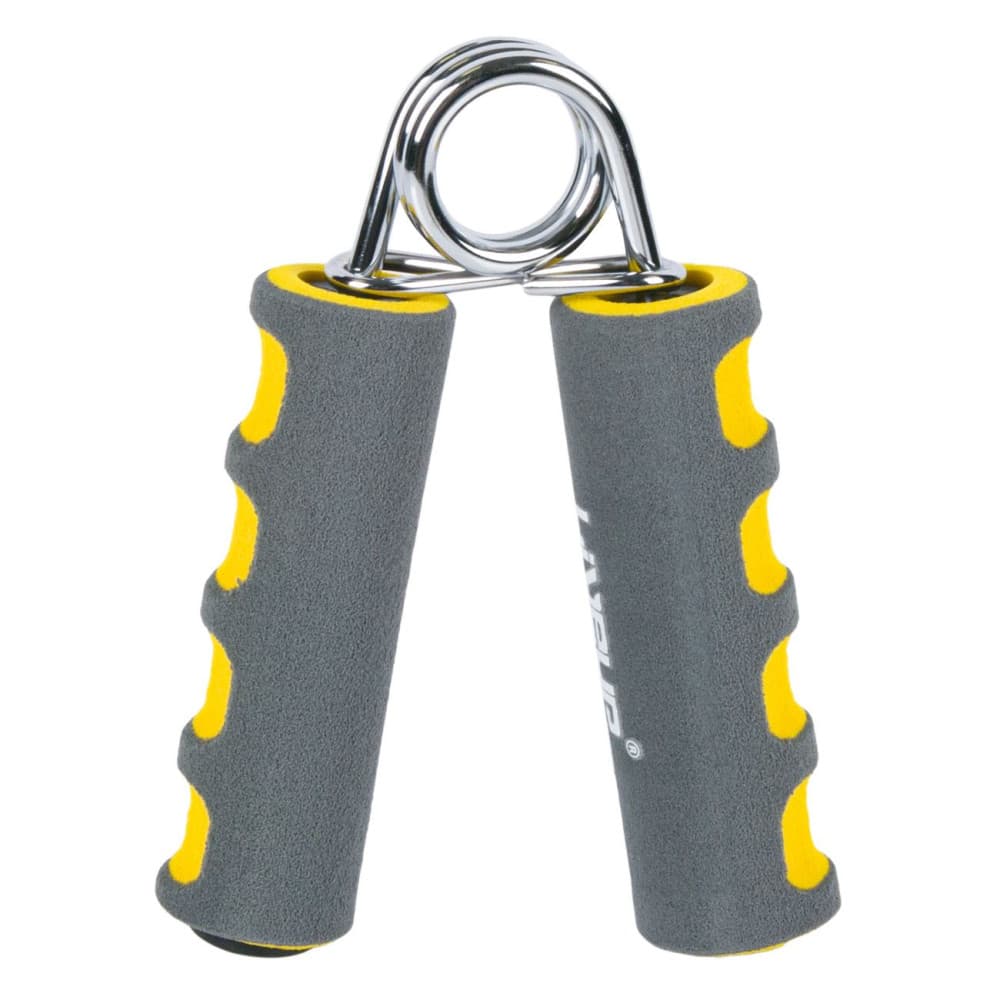 Flexor antrenament antebrat Liveup, manere de spuma, gri/galben (15kg) - 2buc 2