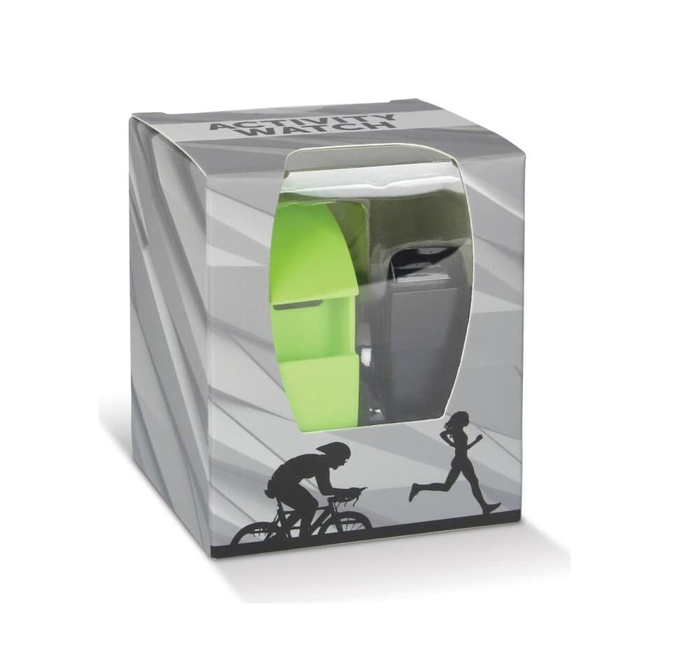 Bratara fitness VeryFit, ecran LED, Bluetooth, monitorizare somn, pasi, calorii, anti-pierdere, curea portocalie 3