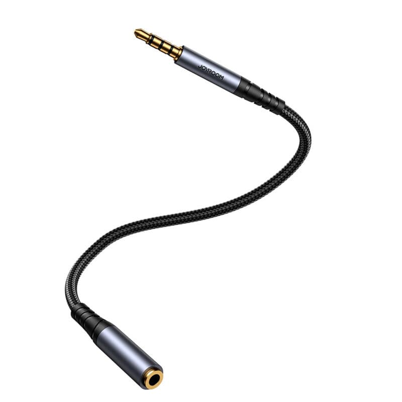 Extensie cablu audio auxiliar / AUX / jack 3.5 mm Joyroom SY-A09, 1.2 metri, negru 2