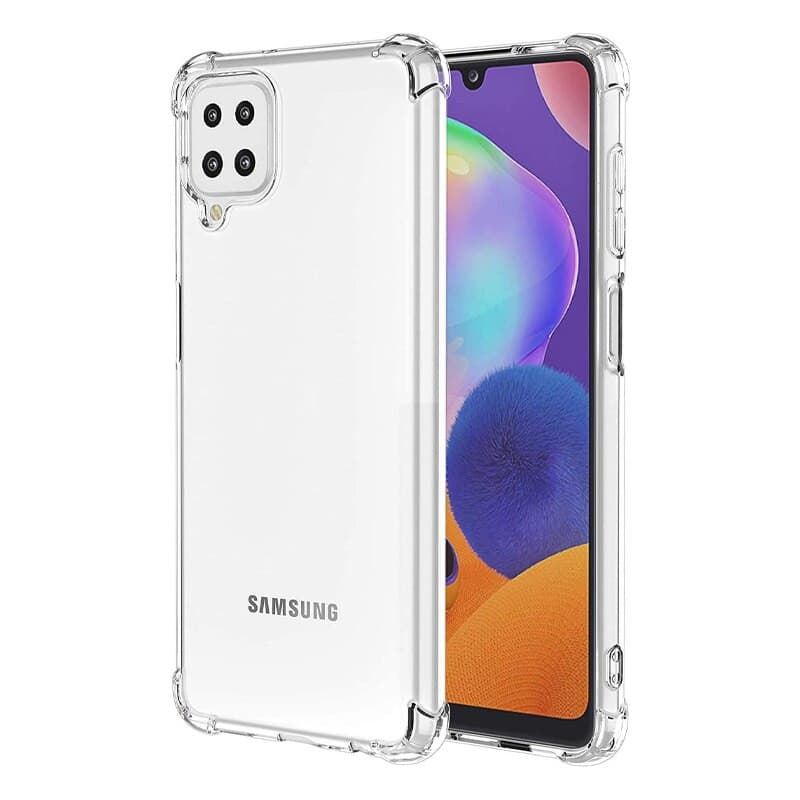 Husa Samsung Galaxy A22 4G, TPU transparent, intarituri in colturi, protectie camera, grosime 1,5 mm 1