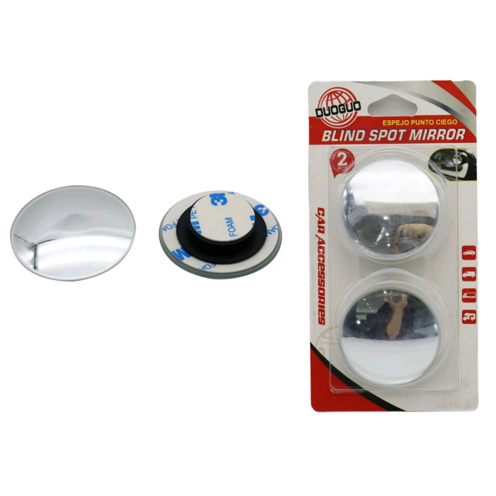 Set mini oglinzi retrovizoare pentru unghi mort, rotunde, model 1 1